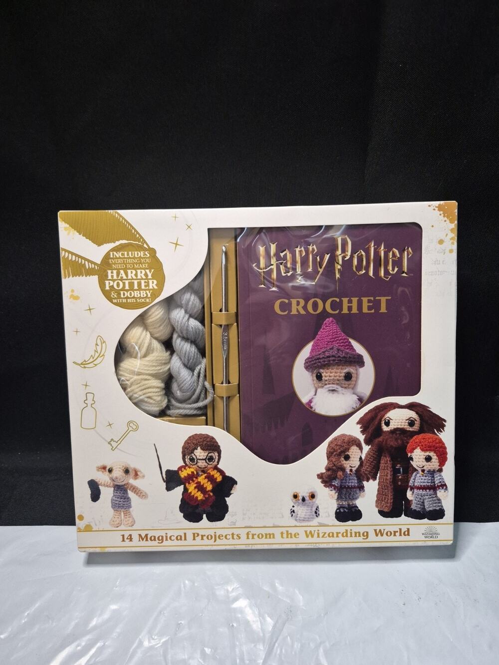 HARRY POTTER CROCHET KIT BY LUCY COLLINS Brand NEW & SEALED.
